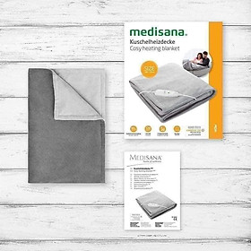 Mua CHĂN SƯỞI ĐIỆN MEDISANA HDW XL grau - Zize  180 x 130 cm Hàng chính hãng