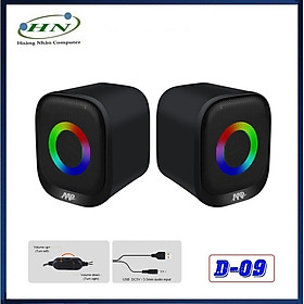 Mua Loa vi tính 2.0 AAP D09 LED - HN