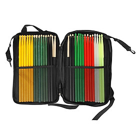 Black Drumsticks Bag Backpack for Percussion Drum Player Accessories