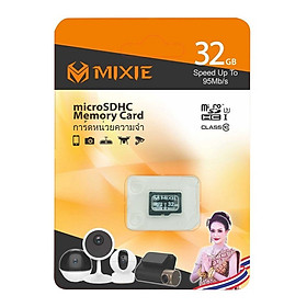 THẺ NHỚ MIXIE 32GB/64GB/128 MICRO TF TỐC ĐỘ 95MB/S GHI 70M/S cho camera, điện thoại, camera hành trình - hàng nhập khẩu (TẶNG KÈM ĐẦU ĐỌC THẺ NHỚ)