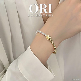 Lắc tay nữ chuỗi hạt Goldwin thời trang ORI ACCESSORIES L066