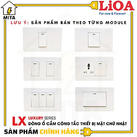 Ổ cắm Công tắc Thiết bị điện Âm tường LiOA Luxury Series