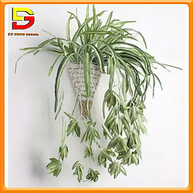 Mua Giỏ Dây Leo Treo Tường Nhiều Mẫu Độc Đáo Đã Cắm Sẵn Cây Giả Dài 90cm Tặng Móc 3D DG-535