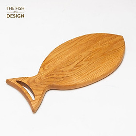 Mua THỚT GỖ SỒI HÌNH CÁ DÀI | ẢNH THẬT SHOP TỰ CHỤP