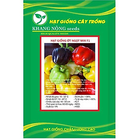 Mua Hạt Giống Ớt Chuông Ngọt Mix Màu KNS3373 - Gói 10 hạt