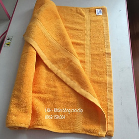 Mua Khăn tắm cotton màu 50 * 100cm  Tân Thịnh
