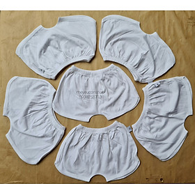 5-15KG QUẦN THỂ THAO COTTON TRẮNG NGẮN ĐÁY NGANG CHO BÉ - MIATOP