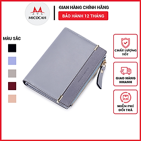 Ví Nữ Mini Cầm Tay TAILIAN Nhỏ Gọn Phối Da Lộn Thời Trang Nhiều Ngăn Da Cao Cấp Cực Đẹp Giá Rẻ TL01 - Micocah Mall