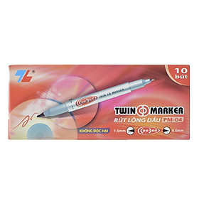 Hộp 10 Bút Lông Dầu Thiên Long - PM04 CeeDee