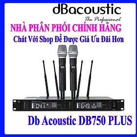 Mua Micro không dây dB acoustic DB750 Plus 2022 - Bản cao cấp chuẩn Liveshow