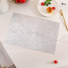 Mua Tấm Lót Bàn Ăn Placemat In Cách Nhiệt Bronzing Sang Trọng