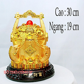 [ Cao 30 cm  ] XÔ VÀNG NHẤT THÚNG KIM - phong thủy