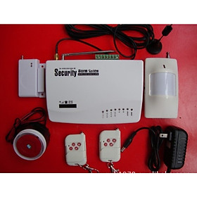 Mua Bộ báo động trung tâm thông minh chống trộm kết nối qua điện thoại đa năng cao cấp GSM V1 (Tặng đèn pin bóp tay mini-giao màu ngẫu nhiên)