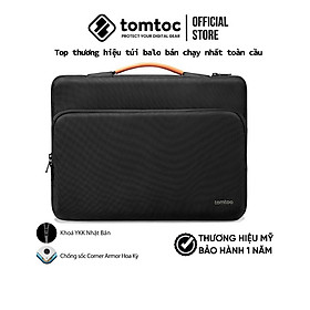 Túi xách chống sốc Tomtoc Briefcase cho cho Macbook 16” Black - Hàng chính hãng