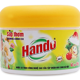 Hộp sáp thơm phòng khử mùi Hando 200g hương chanh