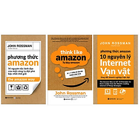 Nơi bán Combo 3 sách kĩ năng: Tư duy Amazon + Phương Thức Amazon - 10 nguyên lý Internet Vạn vật + Phương Thức Amazon - Giá Từ -1đ