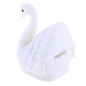 Lovely Swan Cygnet Earring Necklace Bracelet Jewelry Box Gift Case