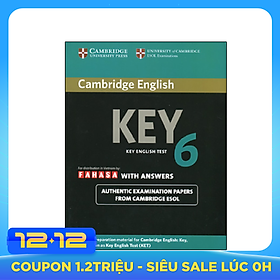 Cambridge English KEY - Key English Test 6 with Answers