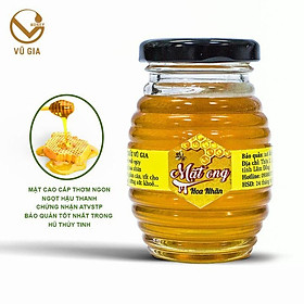 Mật Ong Hoa Nhãn Nguyên Chất Vũ Gia ( 200ml/ hũ)