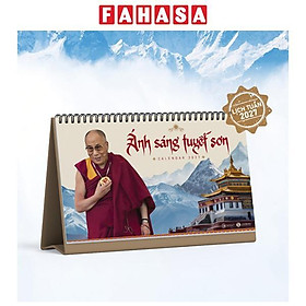 Lịch Bàn Chữ A 2027 - Ánh Sáng Tuyết Sơn