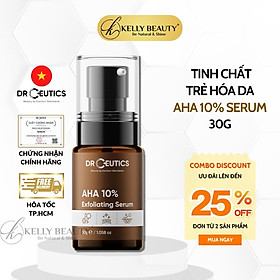 Tinh Chất Trẻ Hóa Da DrCeutics AHA 10% Exfoliating Serum  Kelly Beauty
