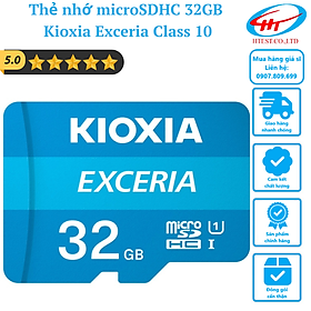 Mua Thẻ nhớ microSD 32GB 64GB 128GB Kioxia Exceria Class 10 - Hàng chính hãng