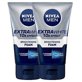 Bộ 2 Sữa Rửa Mặt Sáng Da Nivea Men (100ml*2)
