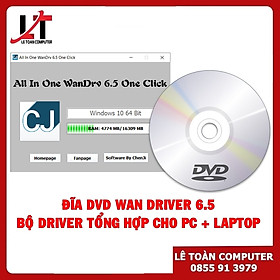 Mua Đĩa DVD WanDriver 6.5 AIO - Bộ Driver Tổng Hợp Cho PC  Laptop (Tiếng Việt)
