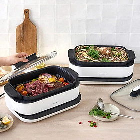 Mua Nồi điện đa năng LocknLock dung tích 6L - Màu trắng - EJP261WHT - Hàng chính hãng