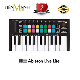 Novation Launchkey Mini MK3 Bàn phím sáng tác - Sản xuất âm nhạc Producer Keyboard Controller for Ableton Live - Kèm Móng Gẩy DreamMaker