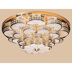 Đèn mâm ốp trần pha lê NC-8025B