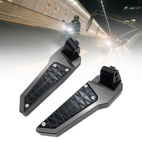 Rear Passenger Footpad Foldable Pedals Rests for   Adv160