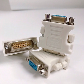 Mua Đầu chuyển DVI to VGA - Đầu chuyển cổng DVI ra cổng VGA - Hàng chính hãng