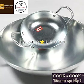 Mua Chảo nhôm sâu lòng 2 quai chảo xào  chảo công nghiệp size to 30  32  34  36  38  40 cm