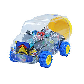 Bộ đồ chơi 35 xe ô tô - xe đua trớn nhiều mẫu: 25 xe 4.8 cm, 10 xe 6.8 cm VBC-F99-40A
