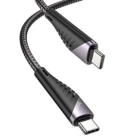 Mua Cáp Sạc Nhanh Hoco U95 60W Type-C Sang Type-C Dây Dài 1.5m - Hàng Chính Hãng