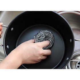 Mua Mớ sắt  bùi nhùi cọ xoong nồi sợi dày êm