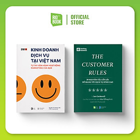 Hình ảnh [COMBO] Kiếm Tiền Từ Dịch Vụ Đỉnh Cao (Kinh doanh dịch vụ tại Việt Nam + The Customer Rules)