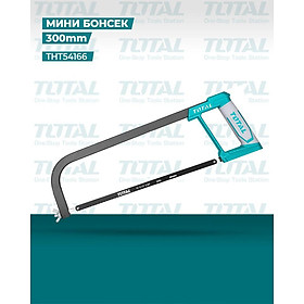 Mua KHUNG CƯA SẮT TAY CẦM MỀM DẺO 12   300MM TOTAL THT54166 - HÀNG CHÍNH HÃNG