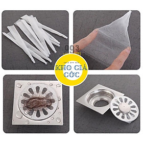 Mua SET 100 Túi Lưới Lọc Rác Nhà Tắm/Hố Ga