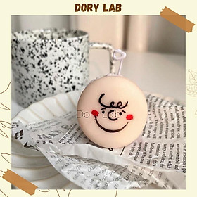 Nến Thơm Bánh Macaron Hình Mặt Cười Ngộ Nghĩnh, Phụ Kiện Decor - Dory Lab