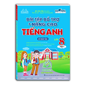 Hình ảnh Sách - GLOBAL SUCCESS - Bài tập bổ trợ và nâng cao tiếng anh lớp 8 tập 1 (có đáp án) (MT)