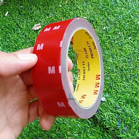 20mm x 3m Băng keo 2 mặt cường lực siêu dính màu xám dài 1cmx3m - nhiều kích thước, dán logo, đồ chơi xe, dán được nhiều bề mặt như nhựa, thủy tinh