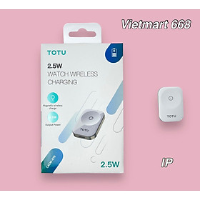Đế Sạc Không Dây Cho Đồng Hồ Apple Watch Chính Hãng TOTU - Hàng Chính Hãng - iPhone