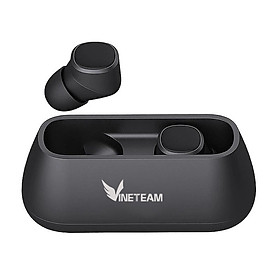 Tai Nghe Bluetooth True Wireless VINETTEAM T1 5.0 Tai Nghe Không Dây Tai Nghe Nhét Tai Khử Tiếng Ôn Tích Hợp Micro - Tự Động Kết Nối - Tương Thích Cao Cho Tất Cả Điện Thoại - Hàng Chính Hãng(Có Túi Đựng)