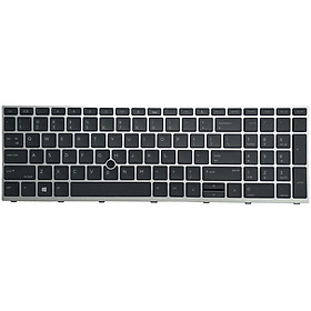 Bàn phím dành cho Laptop HP ProBook 650 G4 650 G5 15.6" US Backlit Keyboard Silver L09593-001 Hàng nhập khẩu