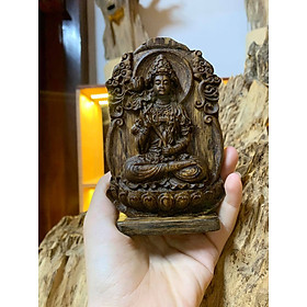 Mua Tượng phật bản mệnh phong thủy gỗ trầm hương sánh chìm cầu may mắn  sức khoẻ và tài lộc đặt bàn làm việc  taplo xe ô tô