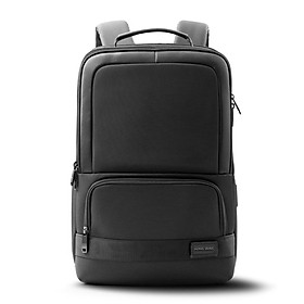 [CHÍNH HÃNG] Balo laptop 15.6 inch cao cấp Kingbag Turin chất vải oxford kết hợp da thật kiểu dáng thời trang đẳng cấp