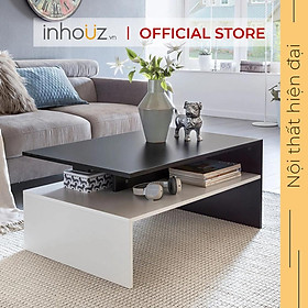 Mua Bàn trà - bàn uống nước làm bằng gỗ phủ melamine có hộc bàn - INHOUZ - HOBT0008