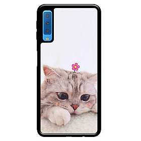 Ốp in cho Samsung Galaxy A70 Mèo Buồn - Hàng chính hãng